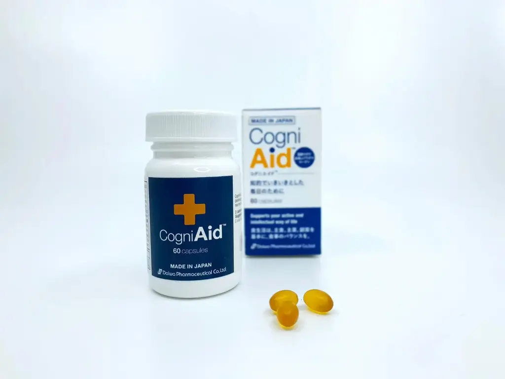 日本 大和保健 康腦憶 CogniAid 專注記憶系列 60粒